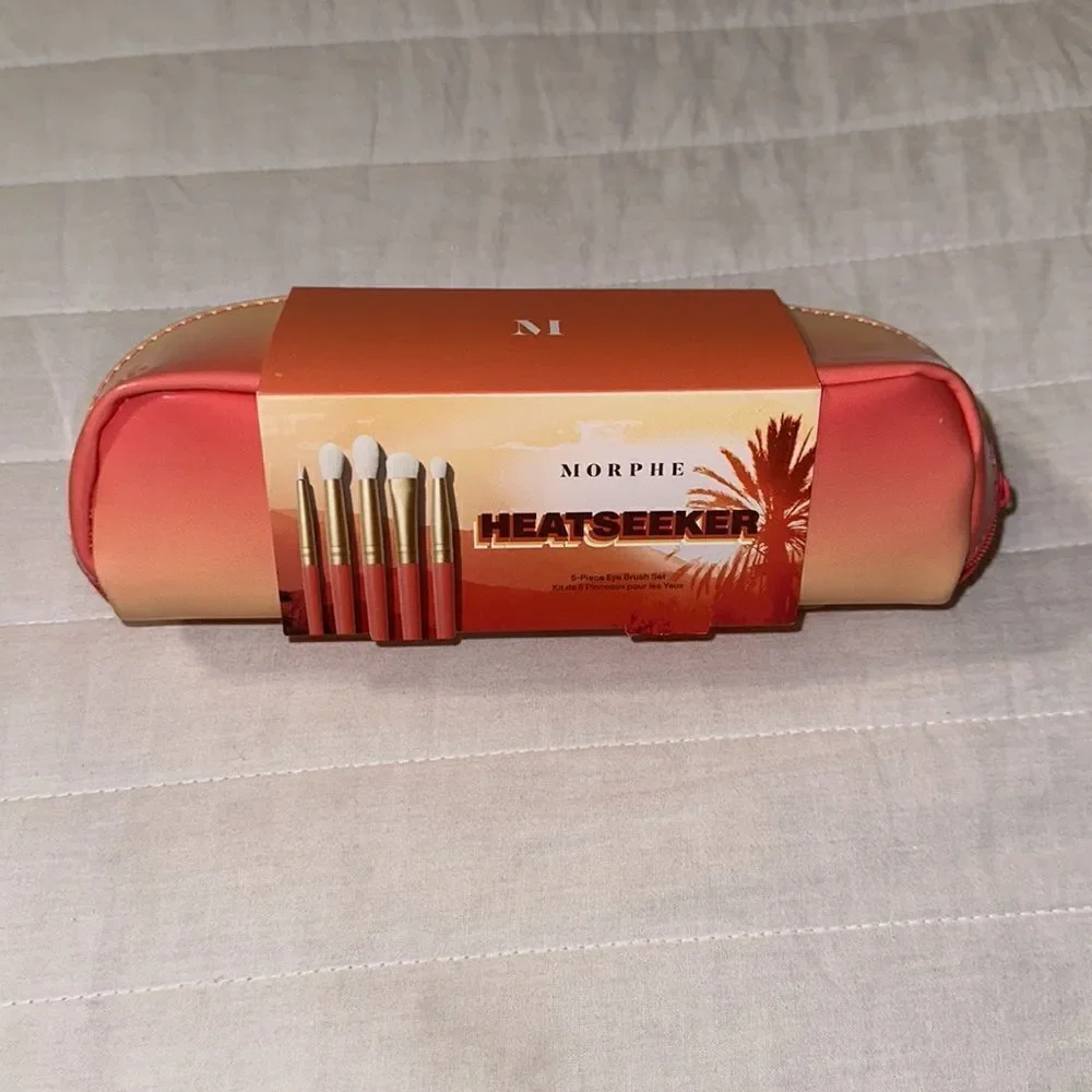 Morphe Heatseeker New in Packaging 5 Piece Eye Brush Set